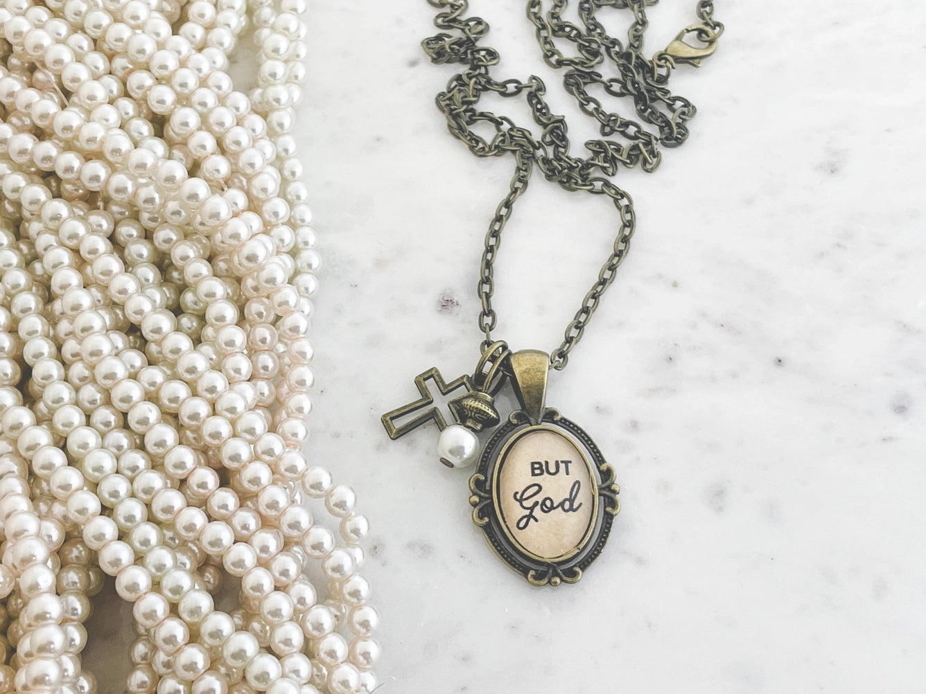 "But God" Necklace