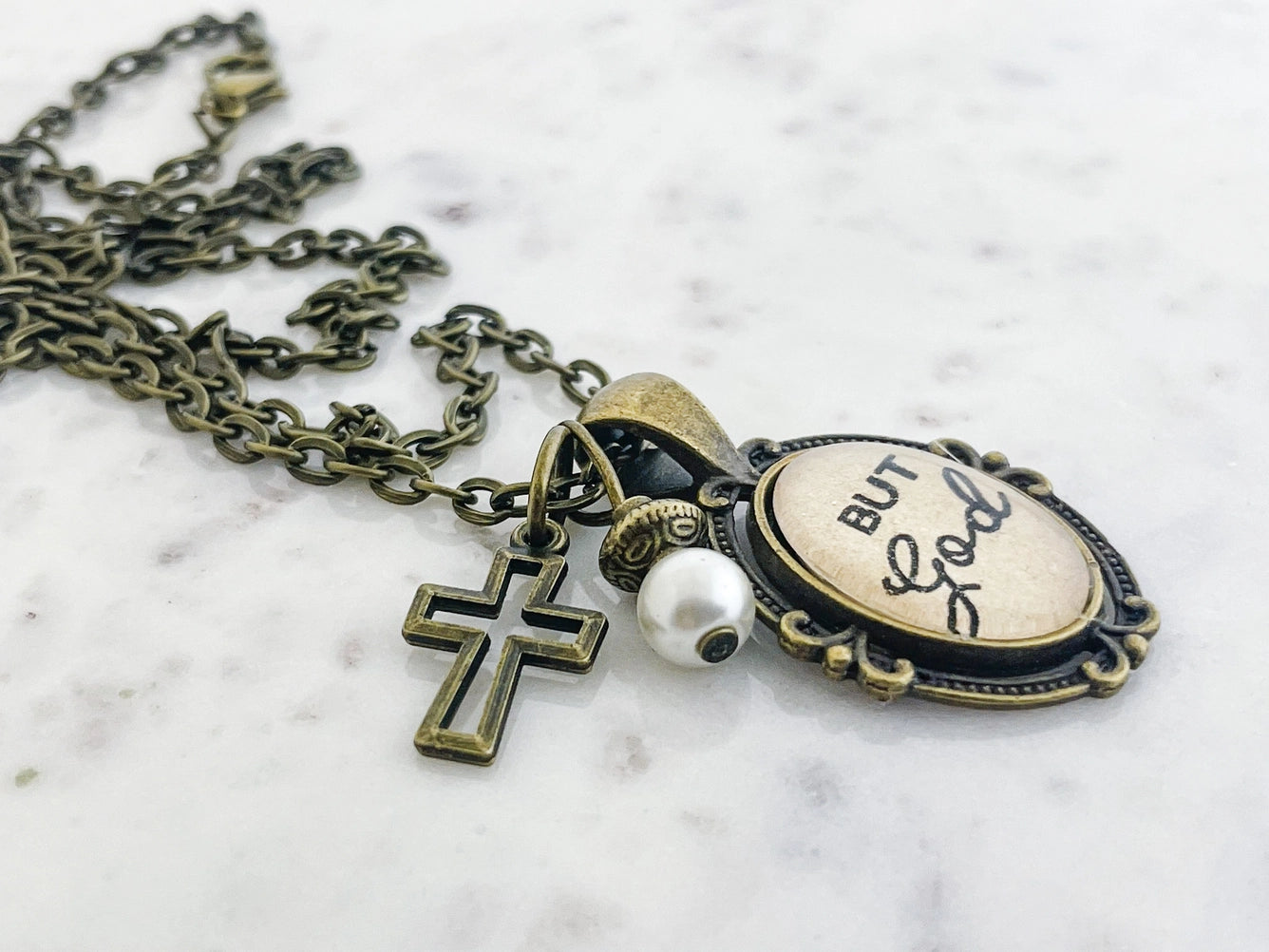 "But God" Necklace