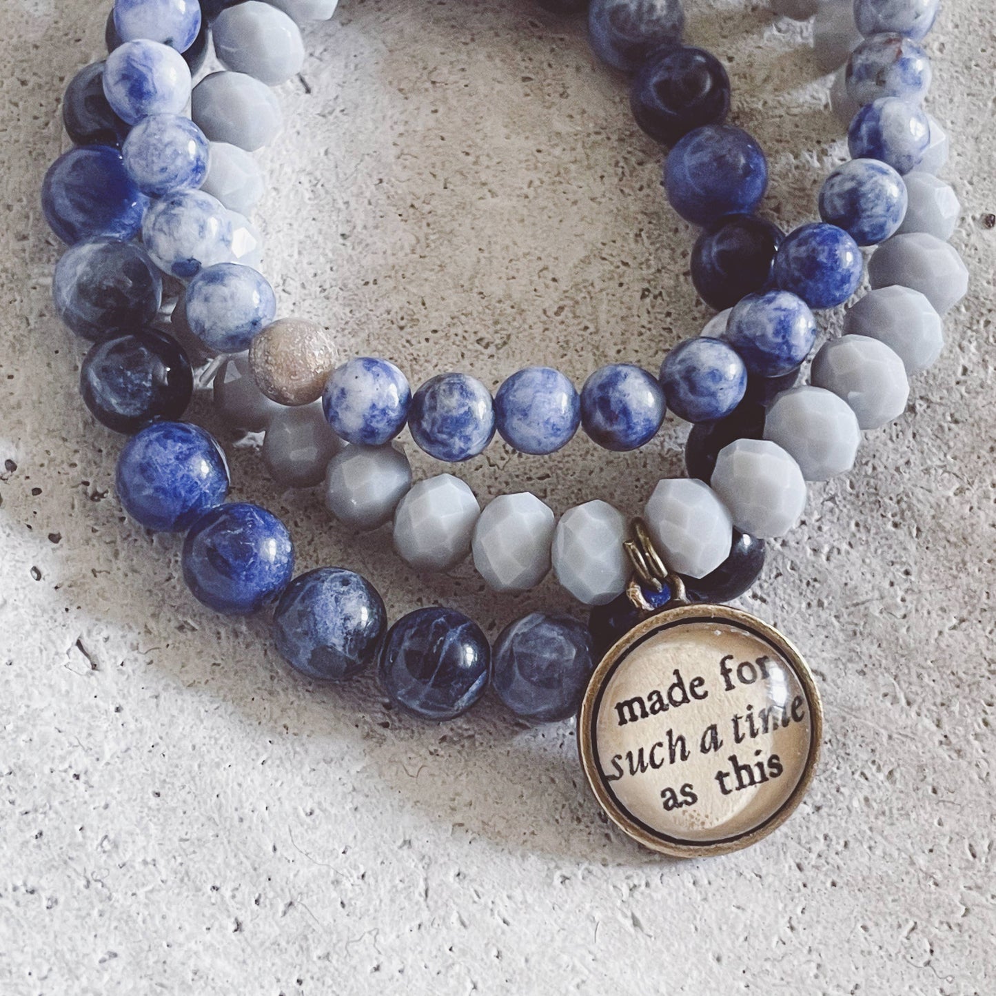 "Made for such a time as this" -Bracelet set